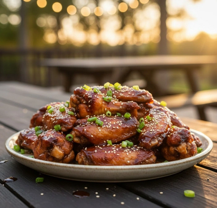 BBQ Chicken Wings Best restaurant in mukteshwar